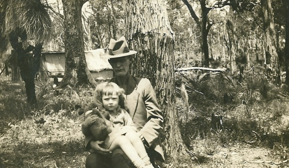 WK and grandaughter abt 1936