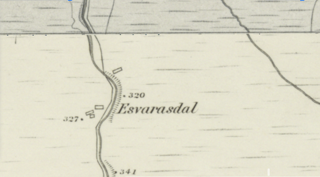Esvarasdal then 2018-2-9 Explore georeferenced maps - Map images - National Library of Scotland